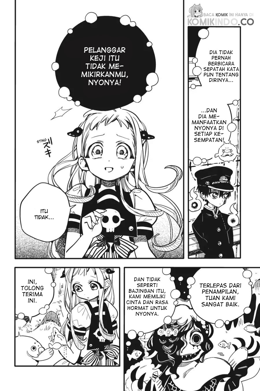 Jibaku Shounen Hanako-kun Chapter 16 Gambar 20
